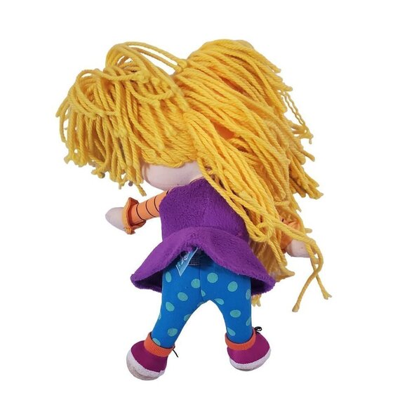 Vintage Nickelodeon Rugrats ANGELICA PICKLES 11" Tall Plush Stuff Doll - Picture 9 of 10